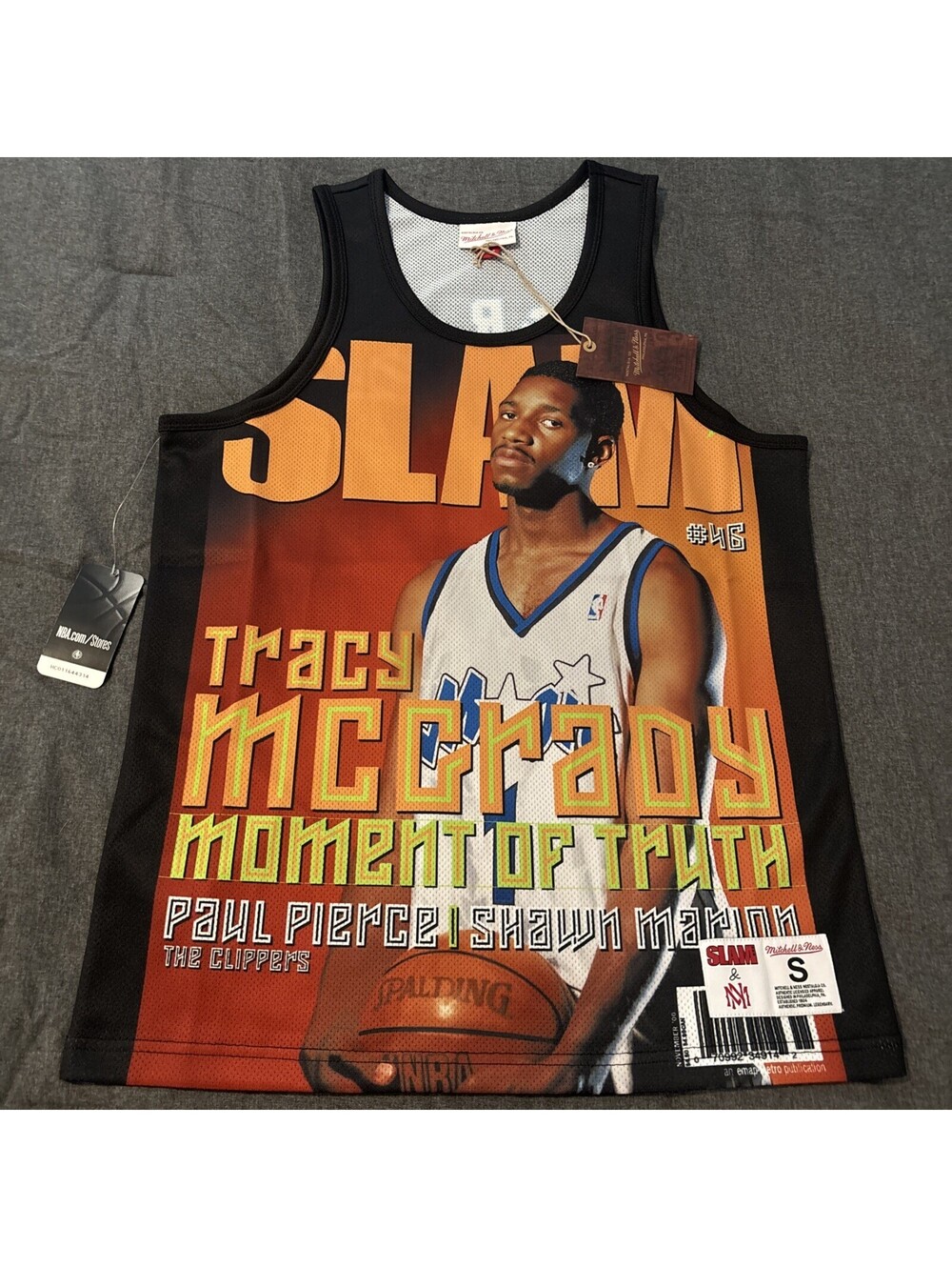 Mitchell Ness Tracy McGrady Slam Magazine Tank Top Mens Medium